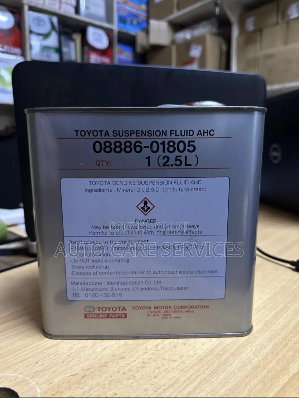 Toyota Suspension Fluid