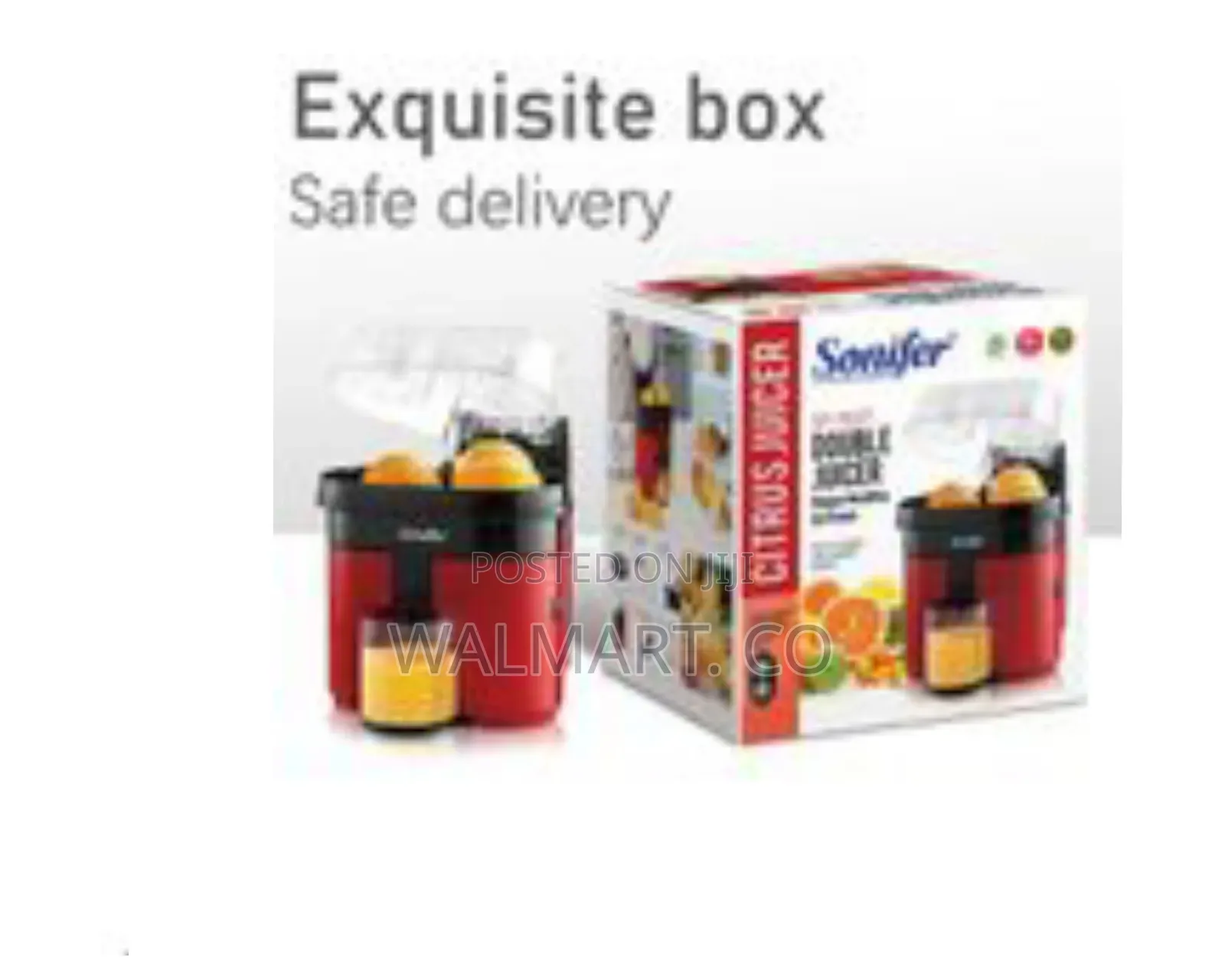 Sonifer Fast Electric Double Juicer-Red