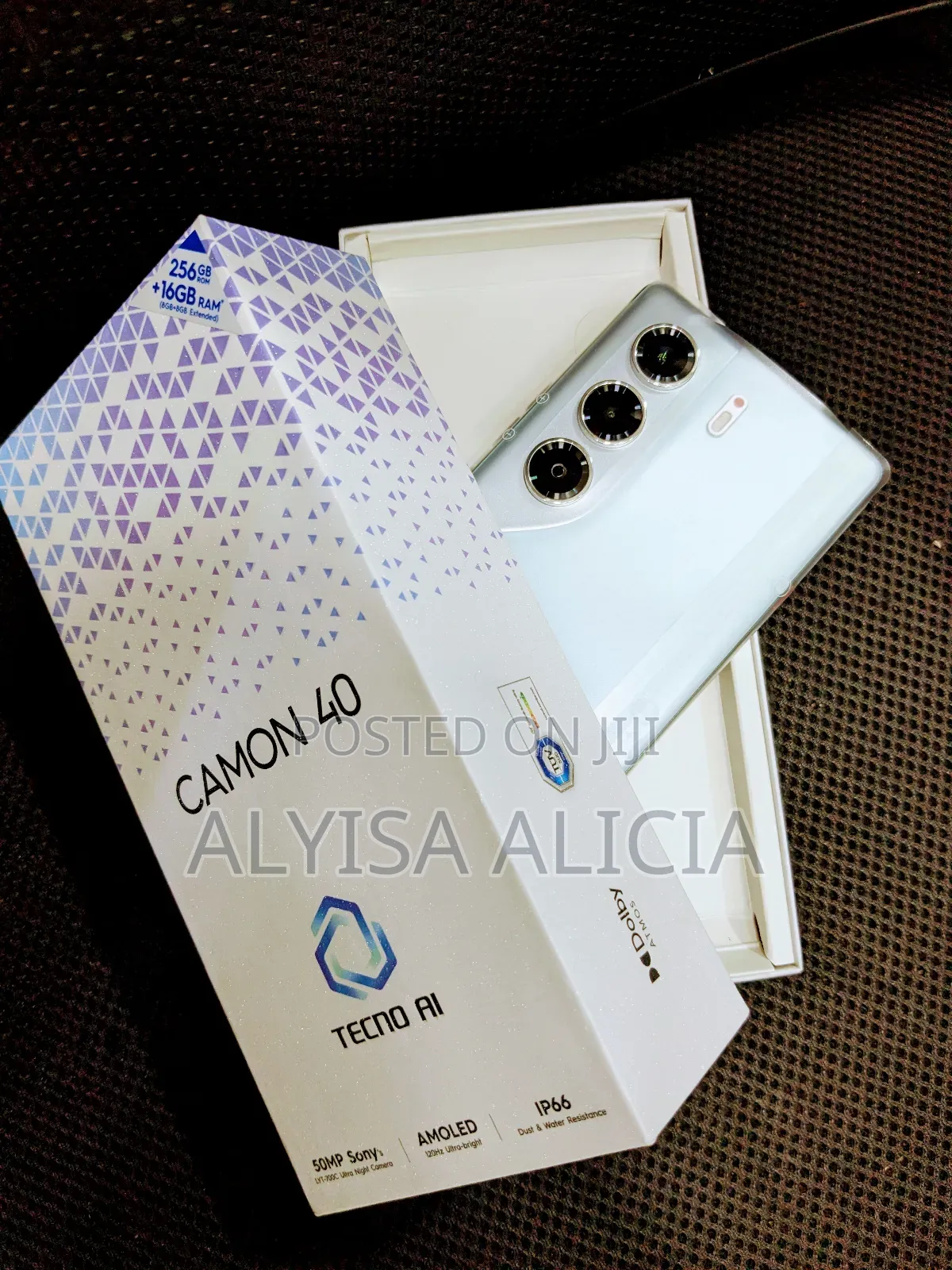 New Tecno Camon 40 256 GB Silver