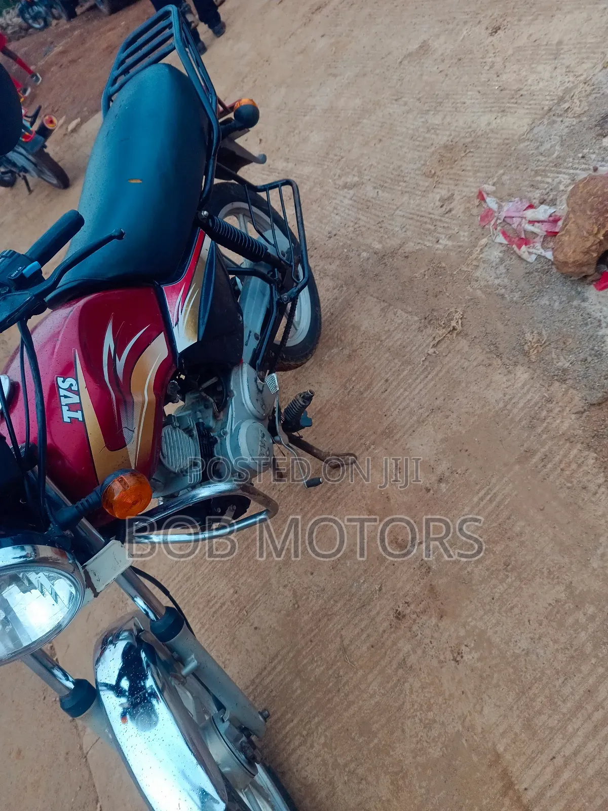 TVS XL 100 2022 Red