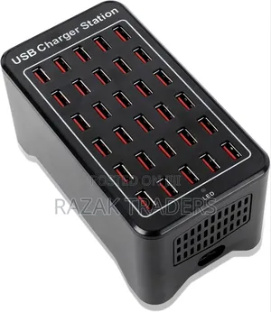 30-Port Charger, Usb Charger Station, Usb Fast Charger, Smart Charging