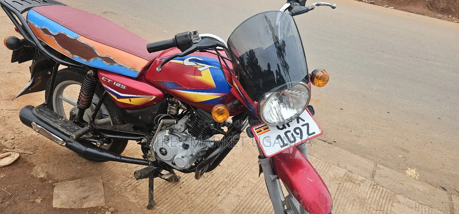 Bajaj CT 125X 2024 Red