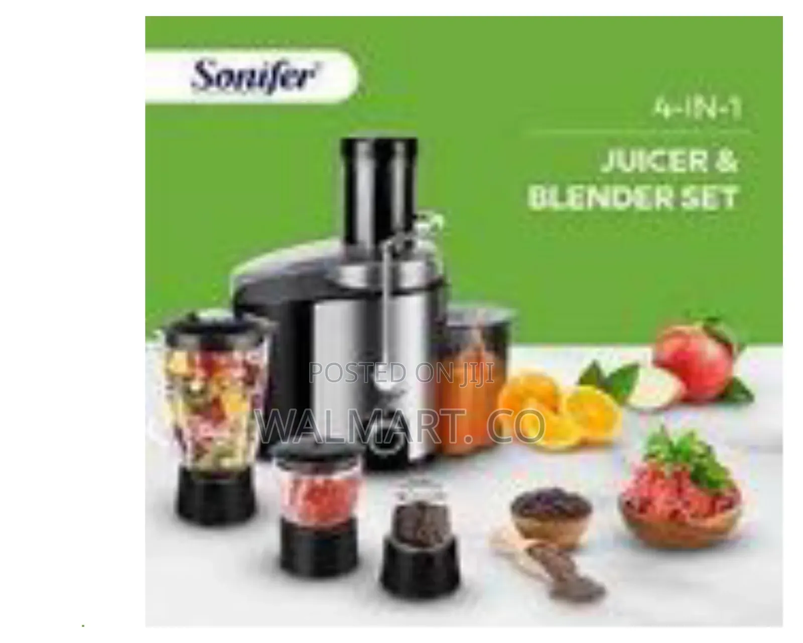 Sonifer 4 in 1 Blender and Juicer Extractor With Grinder and Chopper