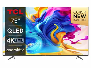 75 Inch TCL Qled Pro Smart Tv With Ai With Quantum Dot Colors Brandnew