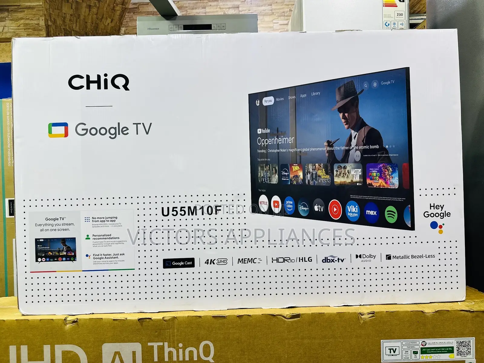 Chiq 55inch Google Tv