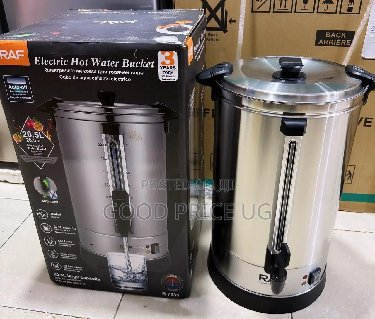 Raf 20.5 Litre Water Boiler