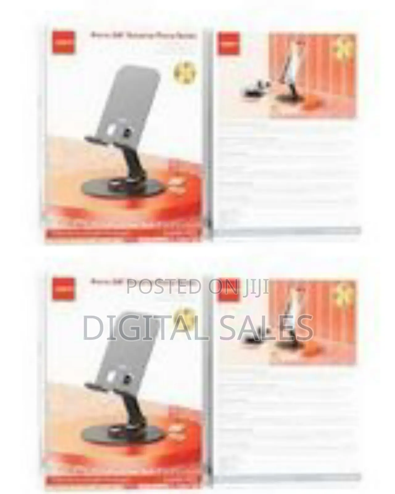 Moxom Storm 360° Rotation Phone Stand for Desk, Foldable Portable