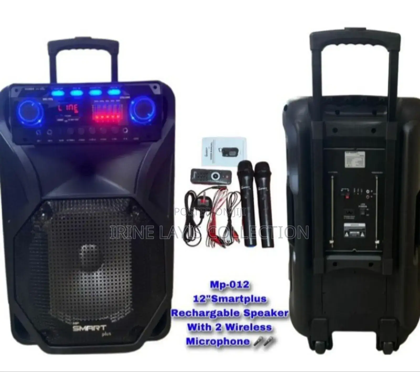 Smart Plus 12" Mp-012 Professional Battery Speaker System.
