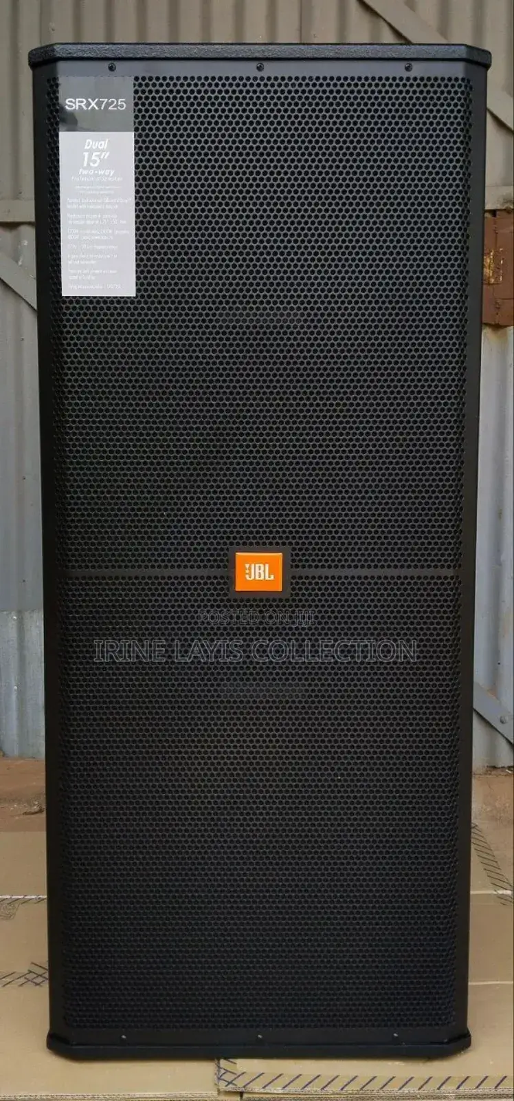 JBL Srx725 Dual 15" High-Power, Two-Way Loudspeaker.