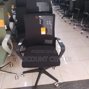 Office Chair Head Rest High Back Plus Wheels