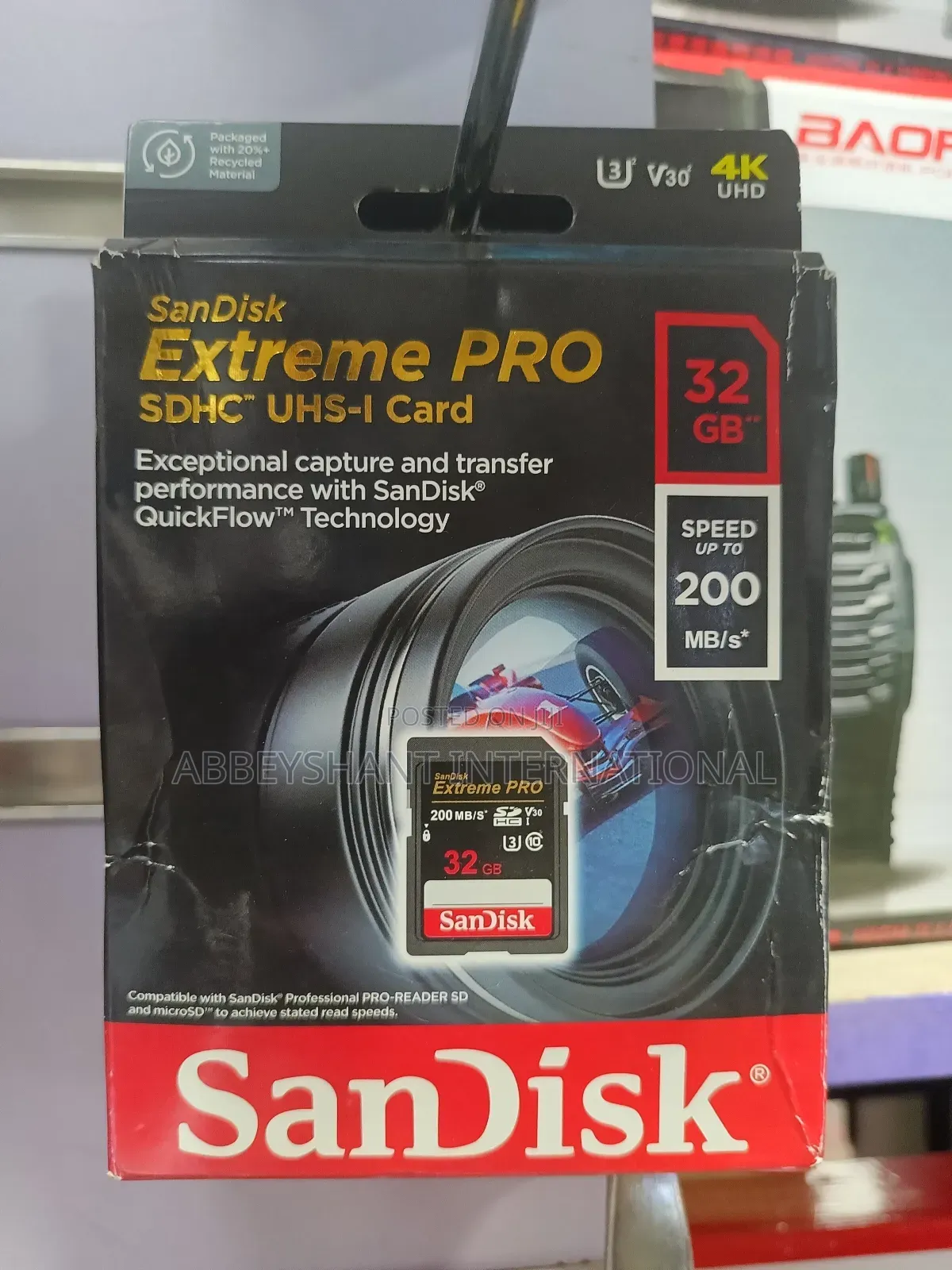 32gb Sandisk Extreme Pro Sd Card