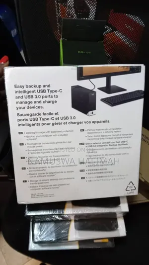 Seagate One Touch Hub External Hard Drive.