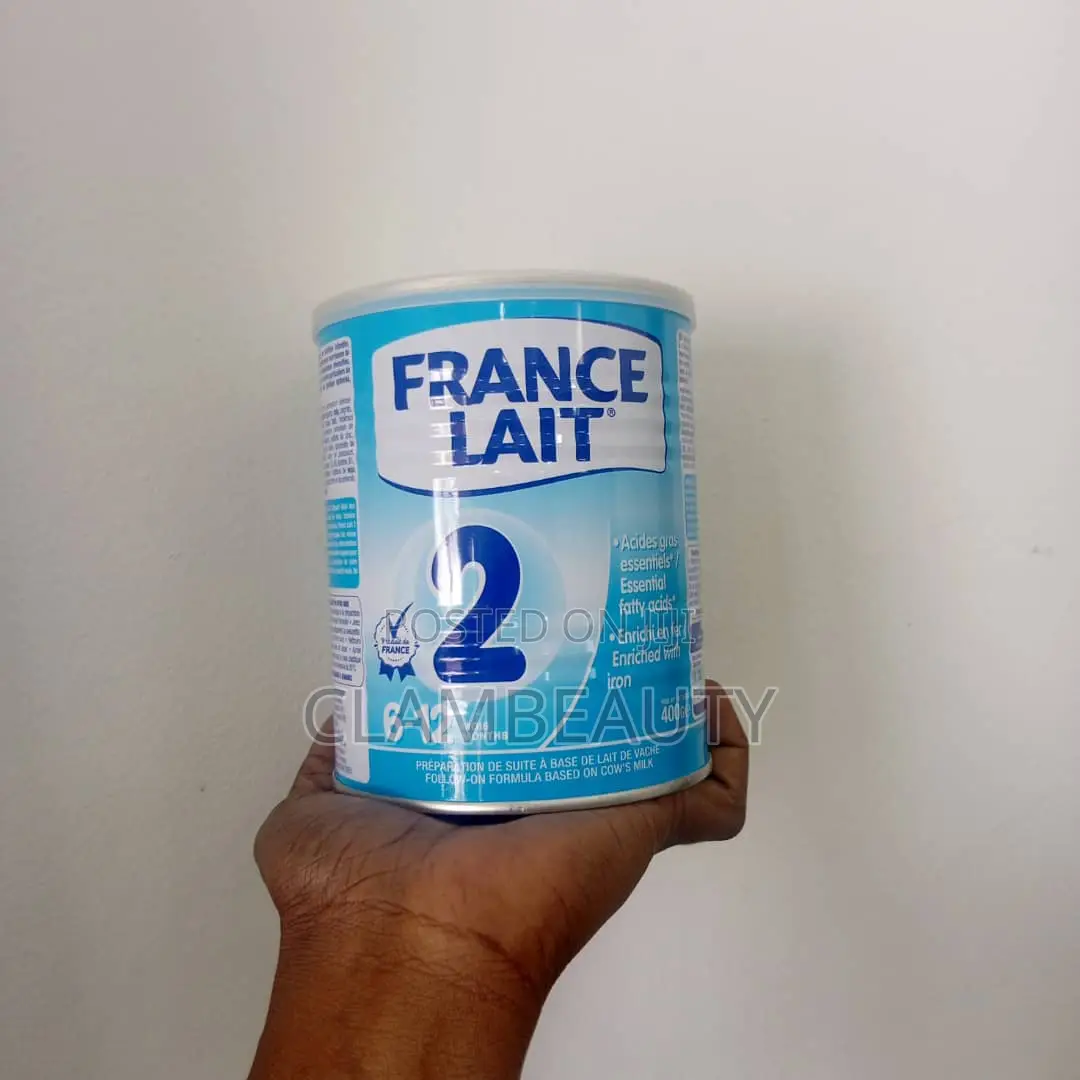 France Lait 2, a Follow-on Formula for Infants Aged 6 to 12 Months.