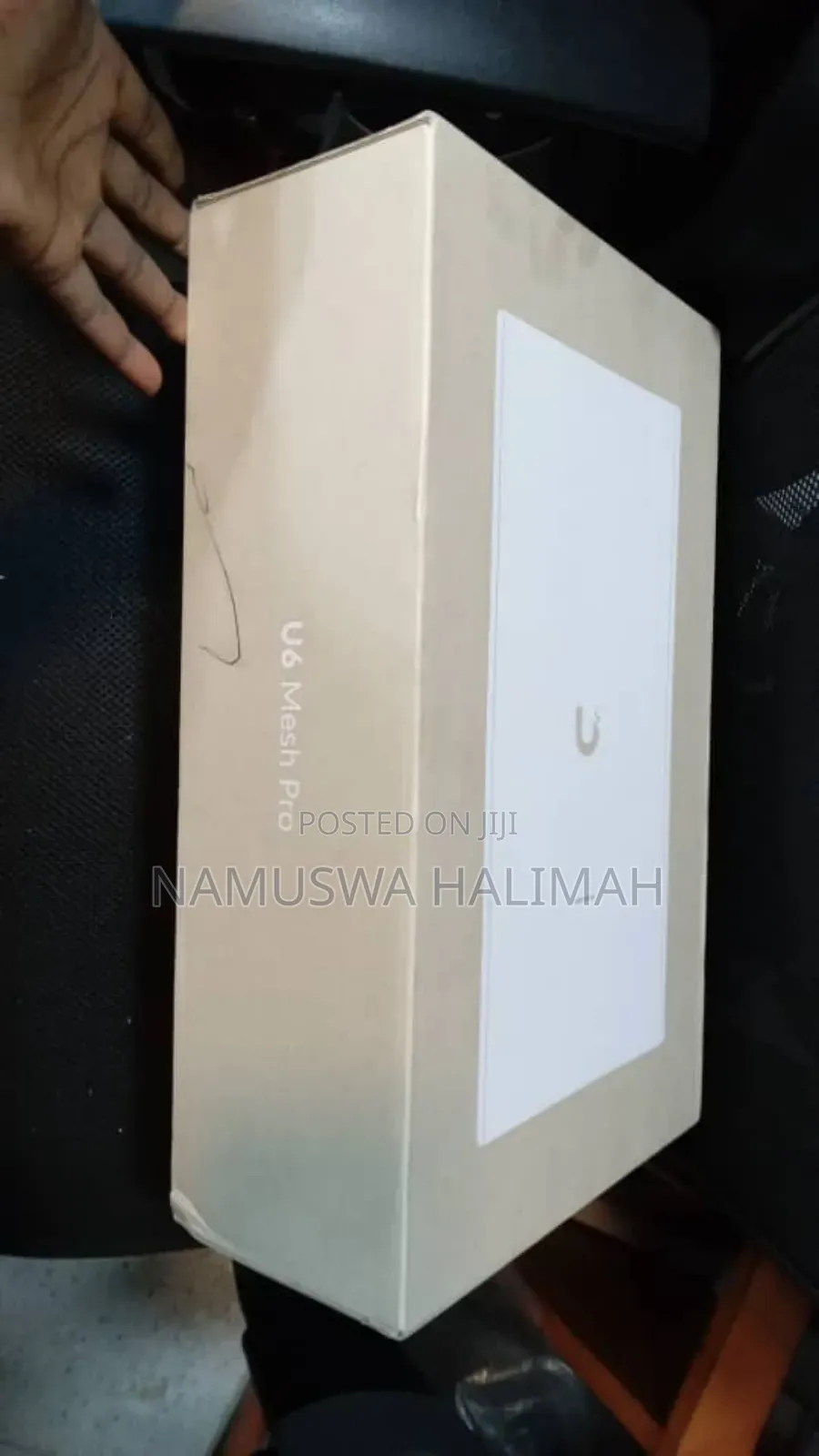 Ubiquiti Unifi U6 Mesh Pro. It Is a Dual-Band Wi-Fi 6 Access Point
