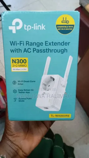 Tp-Link Tl-Wa860re Wi-Fi Range Extender With Ac Passthrough