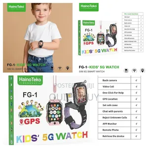 Hainoteko Fg-1 Kids' 5g Smart Watch With Sim Card Support