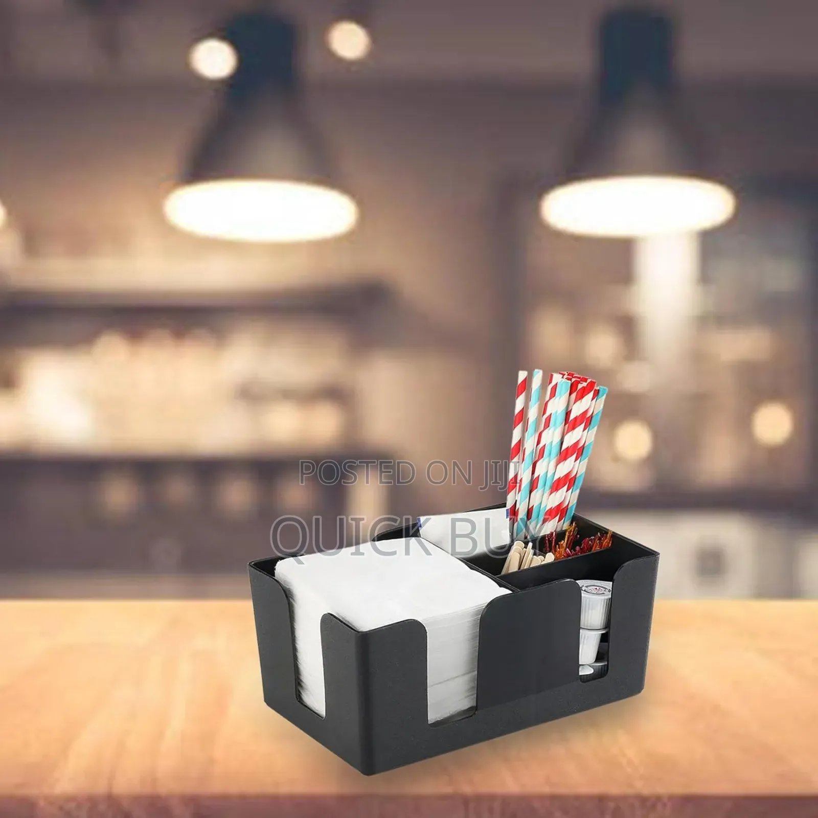 Multifunction Bar,Hotel and Home Napkins and Straw Holder