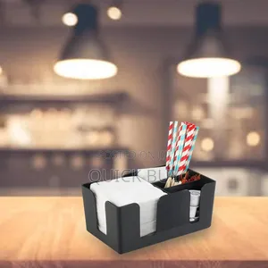 Multifunction Bar,Hotel and Home Napkins and Straw Holder