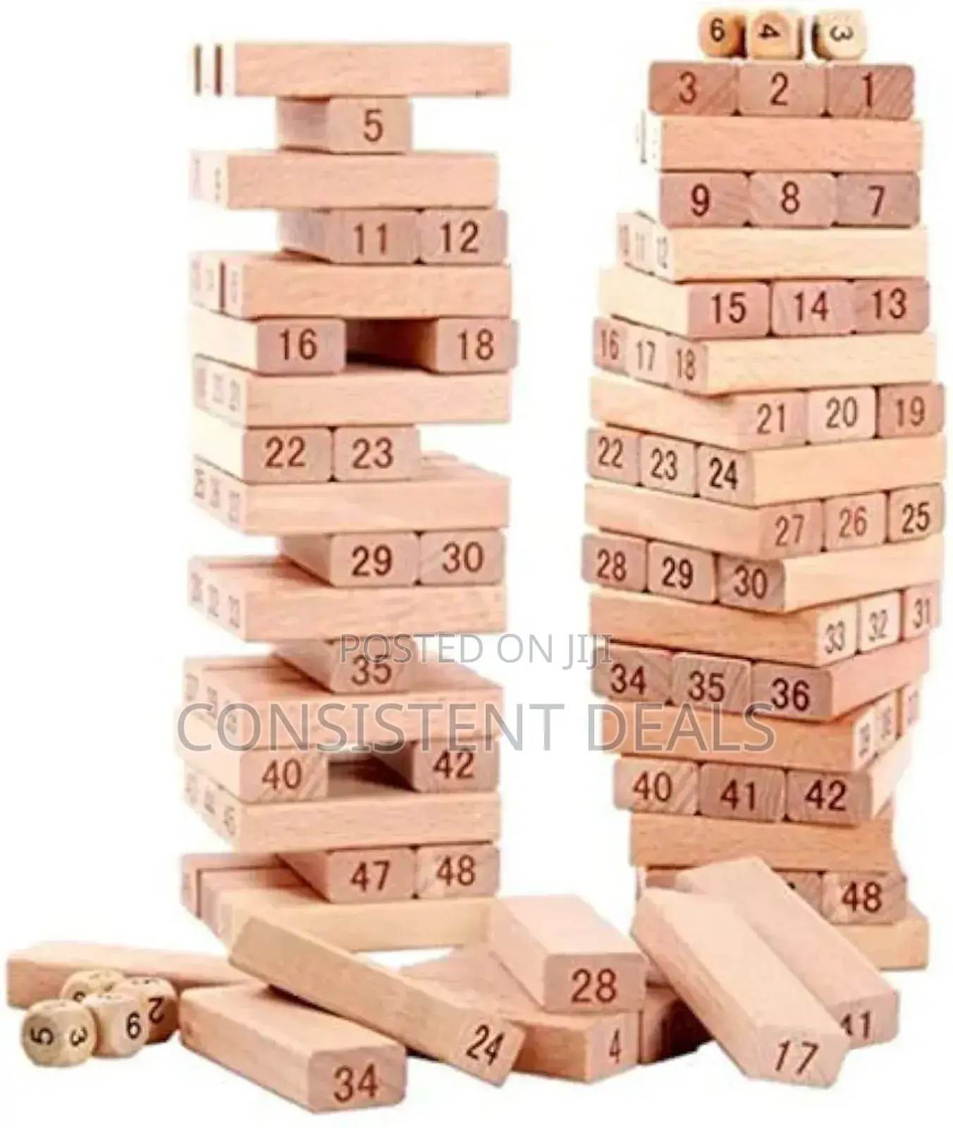 54pcs Stacking Building Blocks