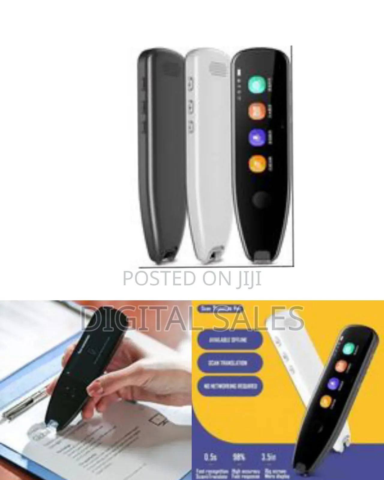 Portable Scan Translation Pen, Exam Reader, Language