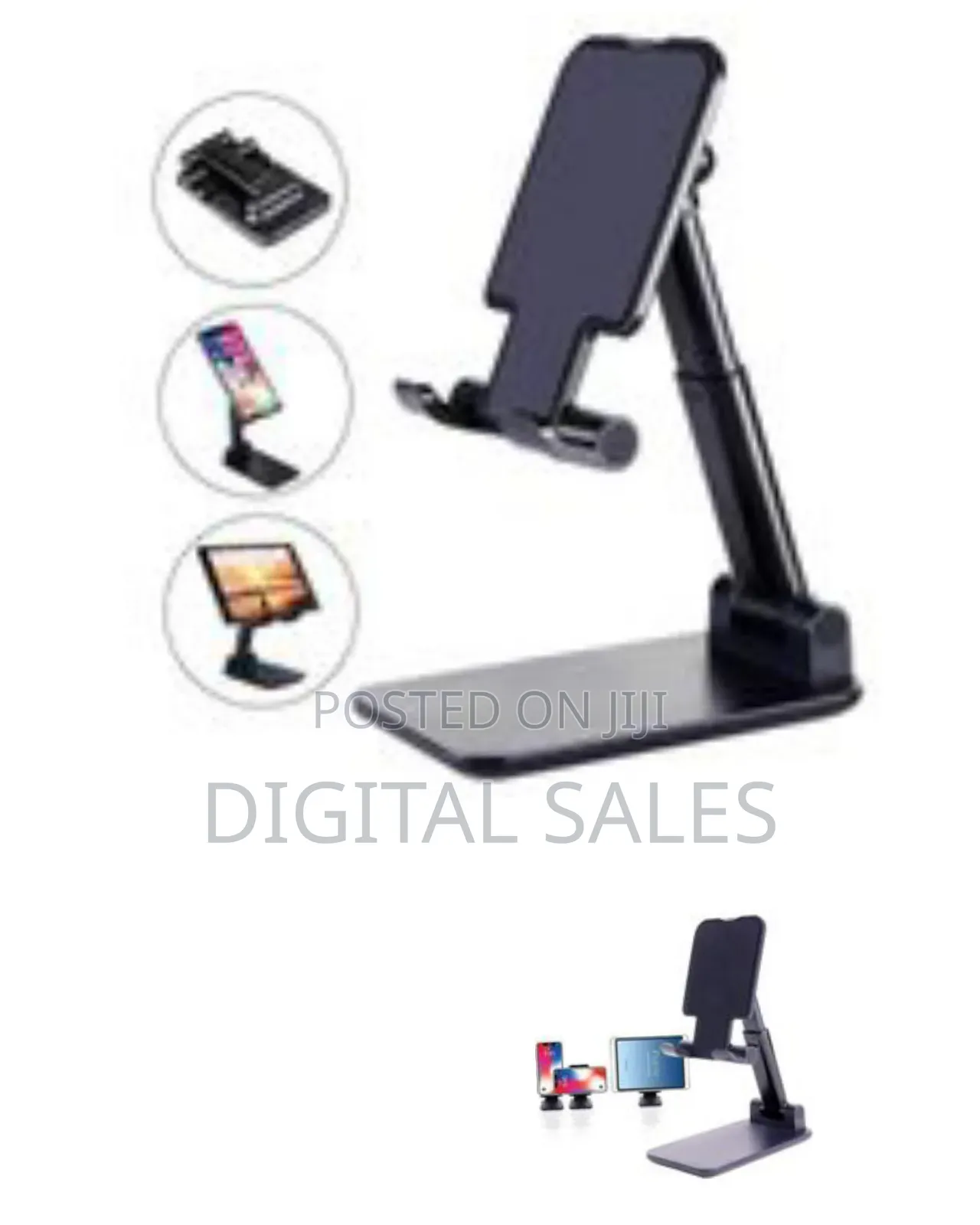 Phone Stand for Desk, Foldable Portable Cell Phone Holder Stand