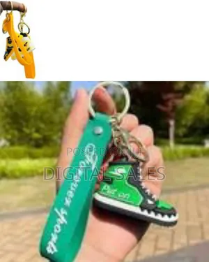 1 Piece of Made Inhand 3d Cute Sneakers/Shoe Design Keychain With Loop