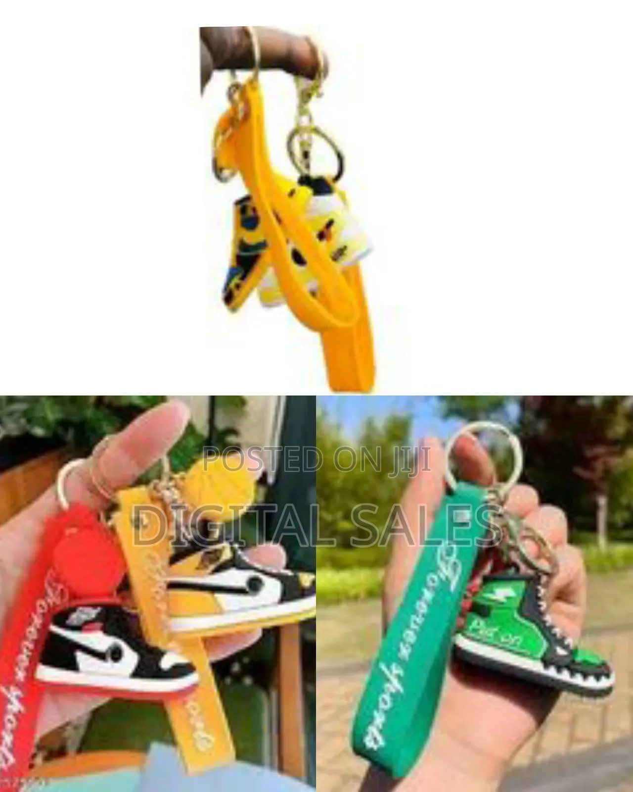 1 Piece of Made Inhand 3d Cute Sneakers/Shoe Design Keychain With Loop
