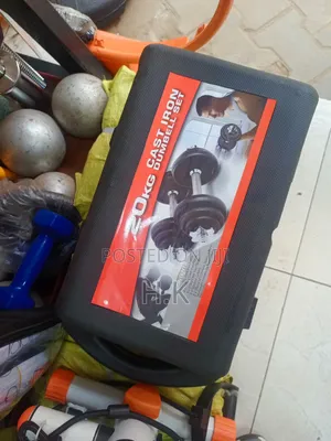 20kg Cast Iron Dumbbell Set.
