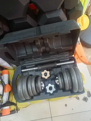 20kg Cast Iron Dumbbell Set.