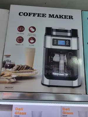 Bg315t Coffee Maker With Built-in Grinder – 1.0l, 10 Cups