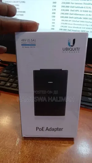 Ubiquiti Networks Poe Adapter, Model Poe-48-24w-G.