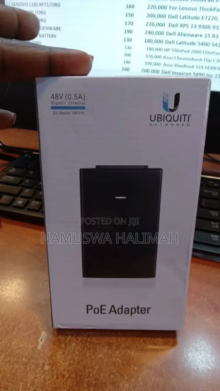 Ubiquiti Networks Poe Adapter, Model Poe-48-24w-G.