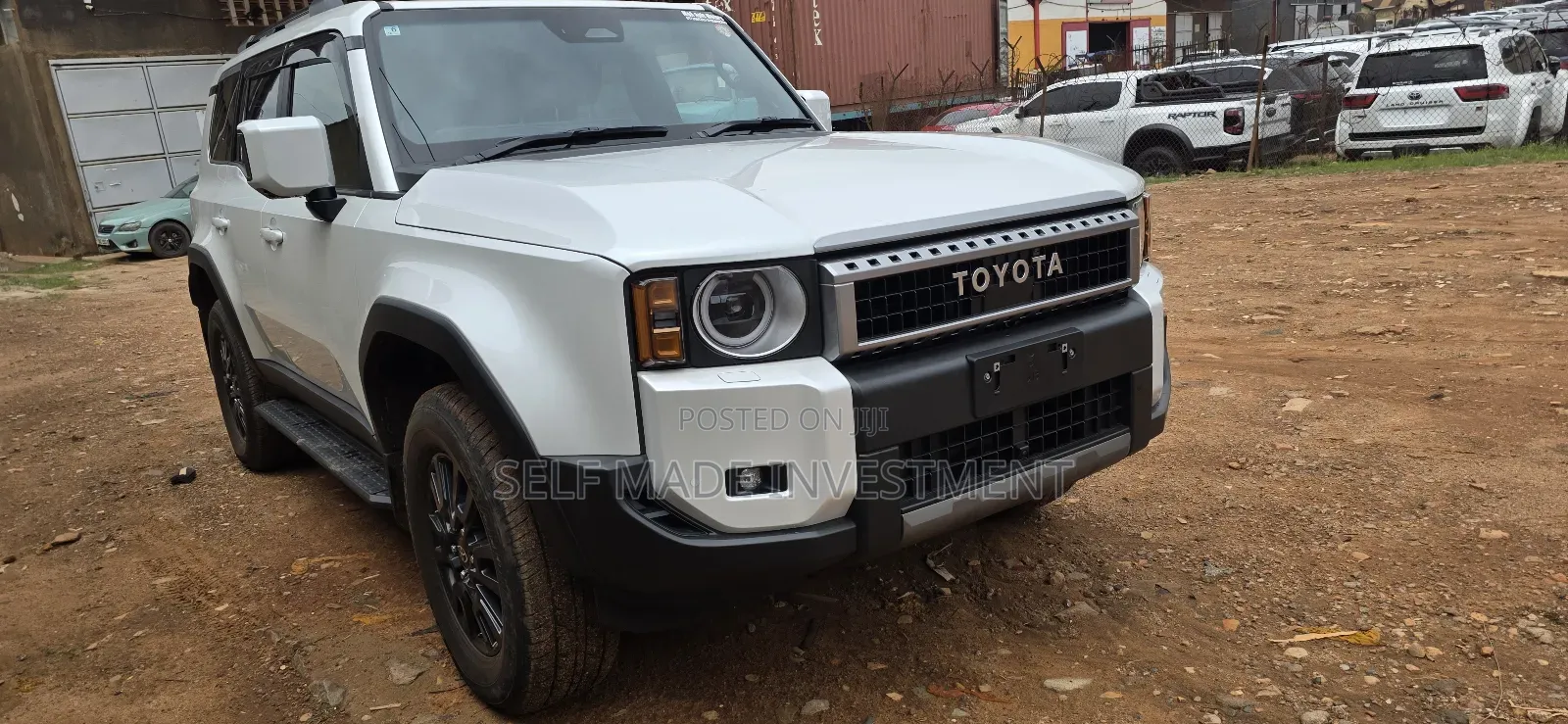 Toyota Land Cruiser Prado 2025 White