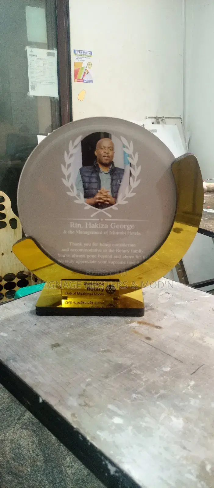 Uv Printed Gold Award