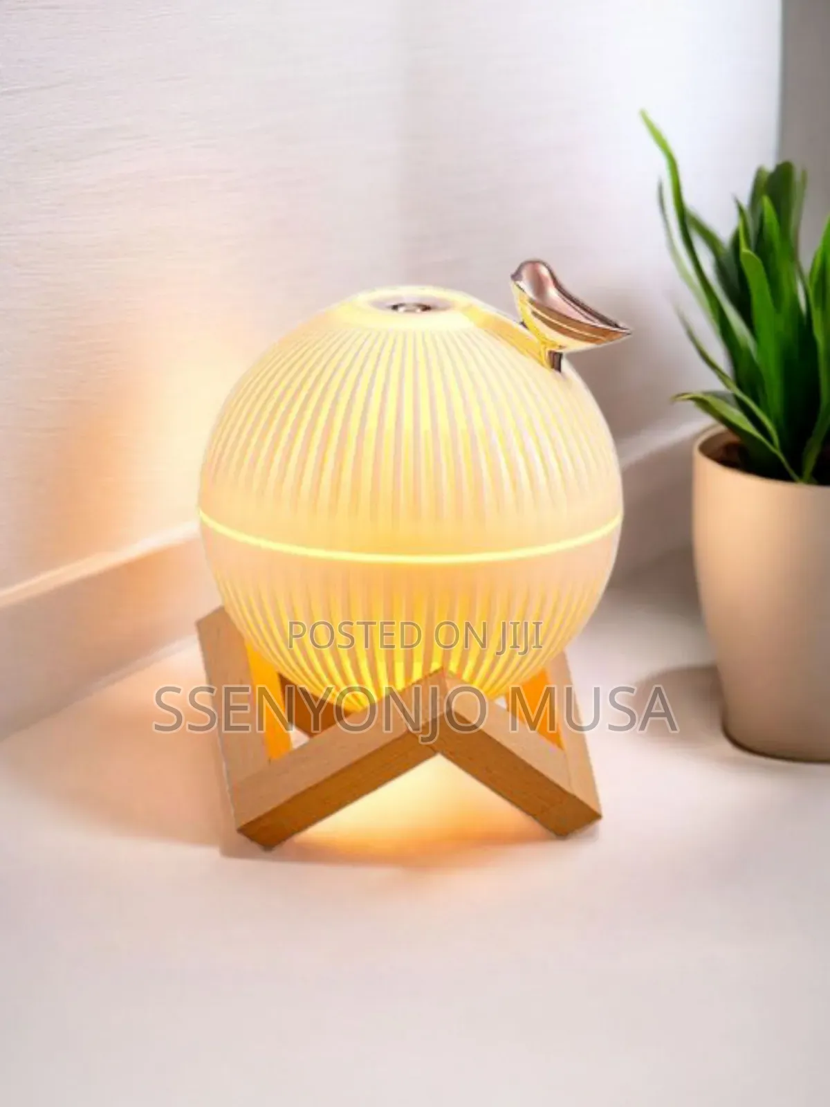 Modern Air Humidifier Diffuser | 330ml, Color Changing Light