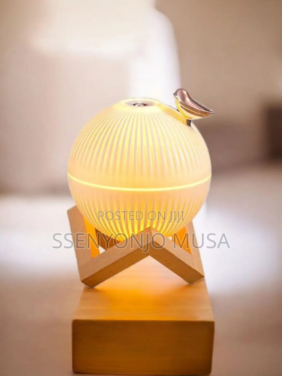 Modern Air Humidifier Diffuser | 330ml, Color Changing Light