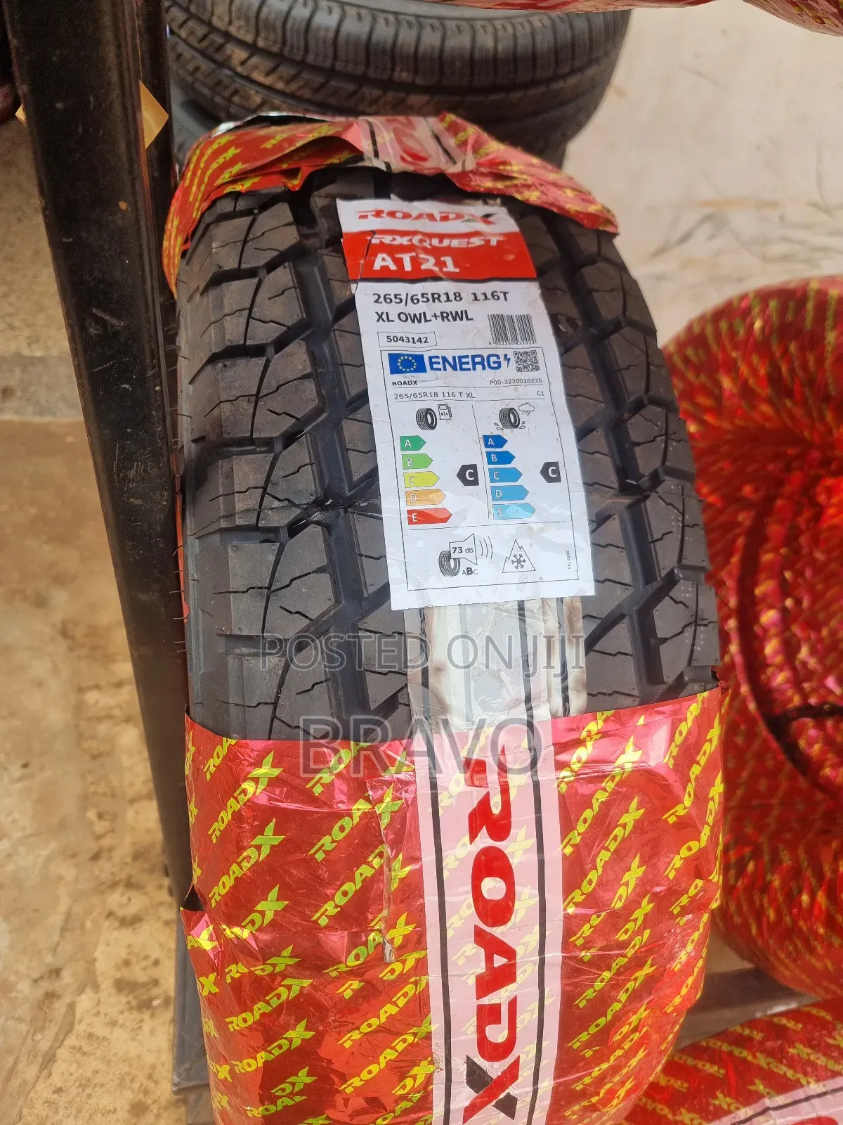 265/65r18 Roadx Tyres for Land Cruiser.