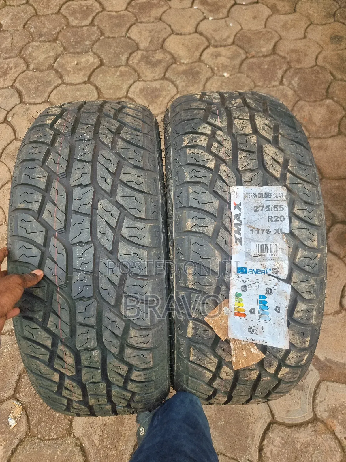 275/55r20 Zmax All Terrian Tyres.