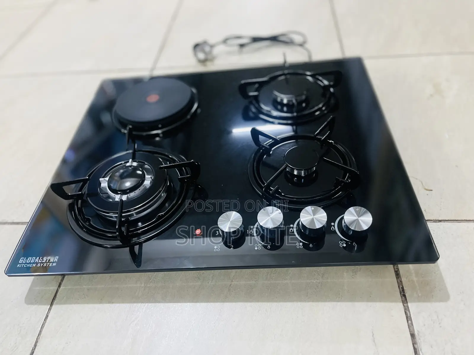 Globalstar Self Ignition 3 Gas1 Electric Hob