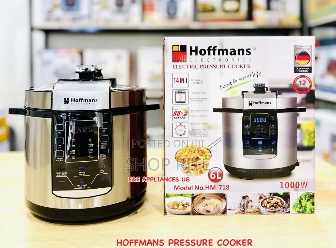 Hoffmans 6 Liters Pressure Cooker With Touch