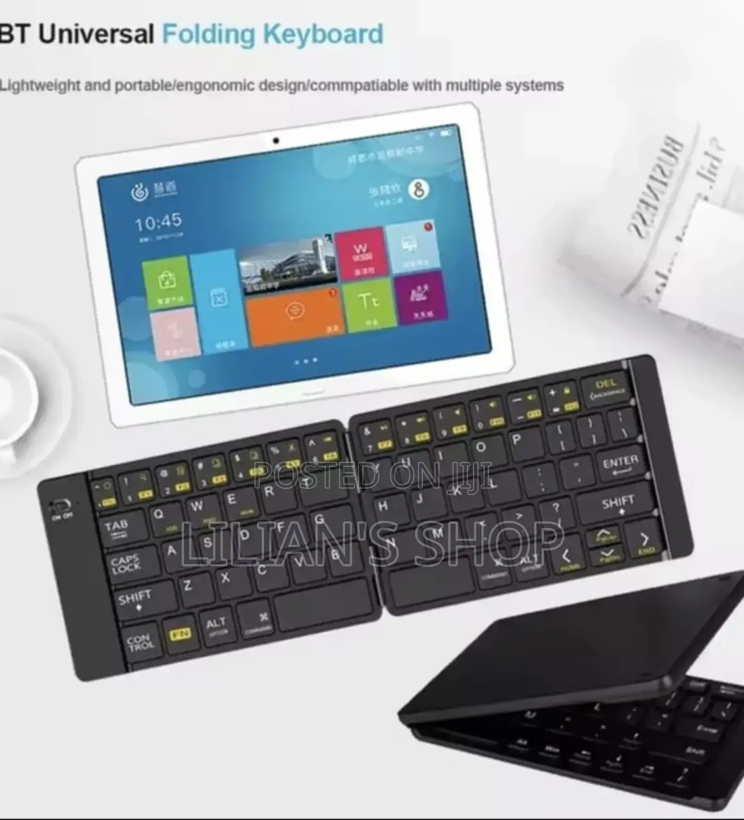 Bluetooth Universal Folding Keyboard
