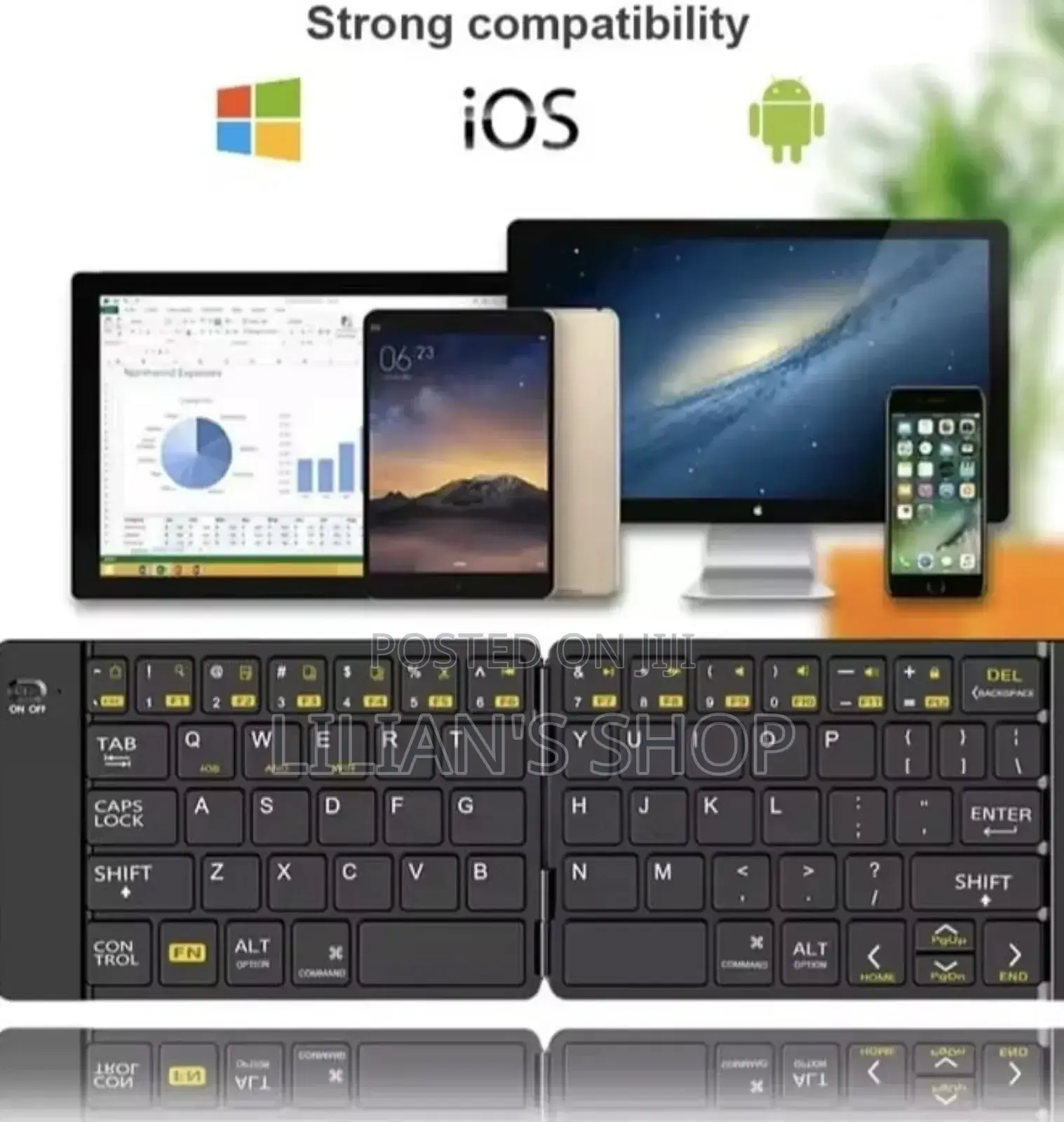 Bluetooth Universal Folding Keyboard