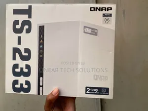 Qnap Ts-233, a 2-Bay Home Network Attached Storage (Nas) Device.
