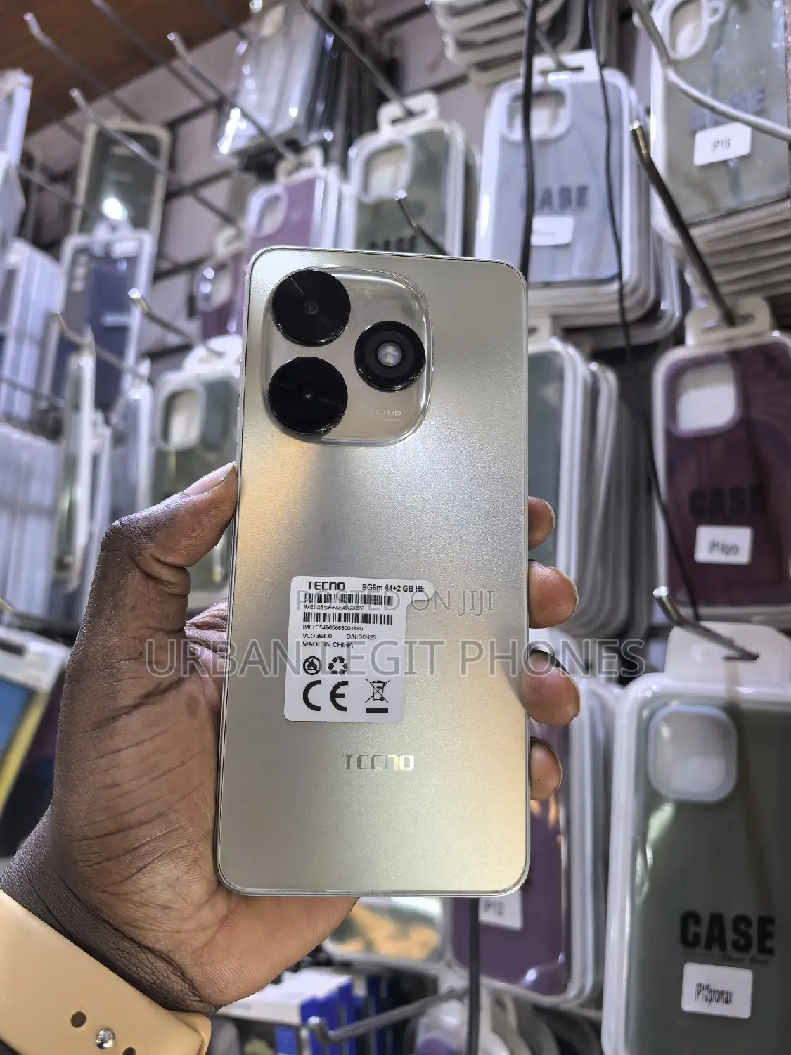Tecno Pop 10C 64 GB Gold