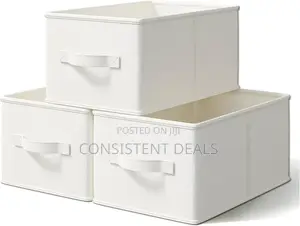 3pcs Fabric Storage Bins