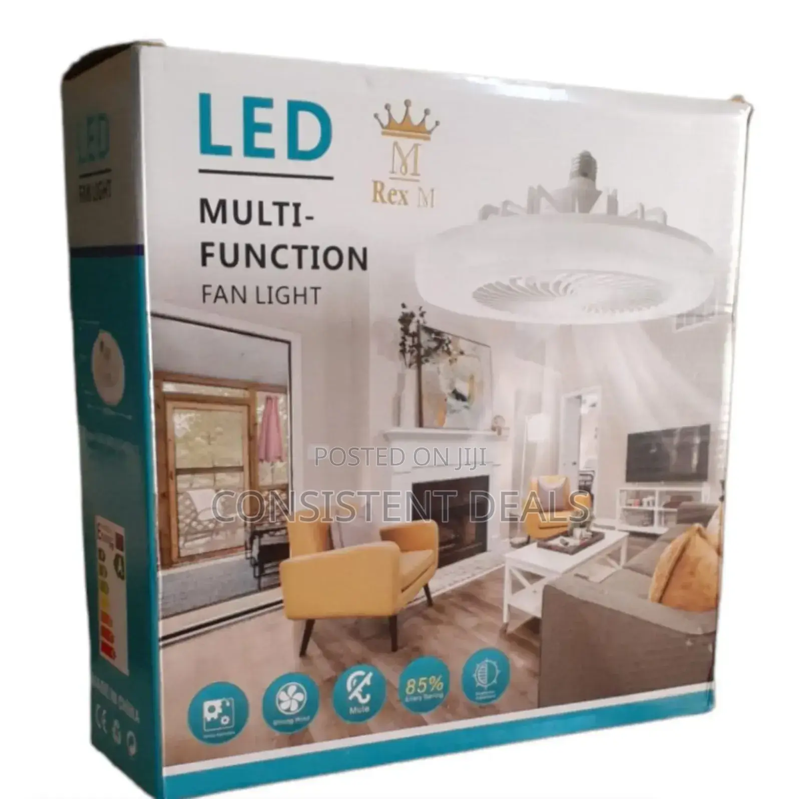 Multifunction Led Ceiling Fan Light