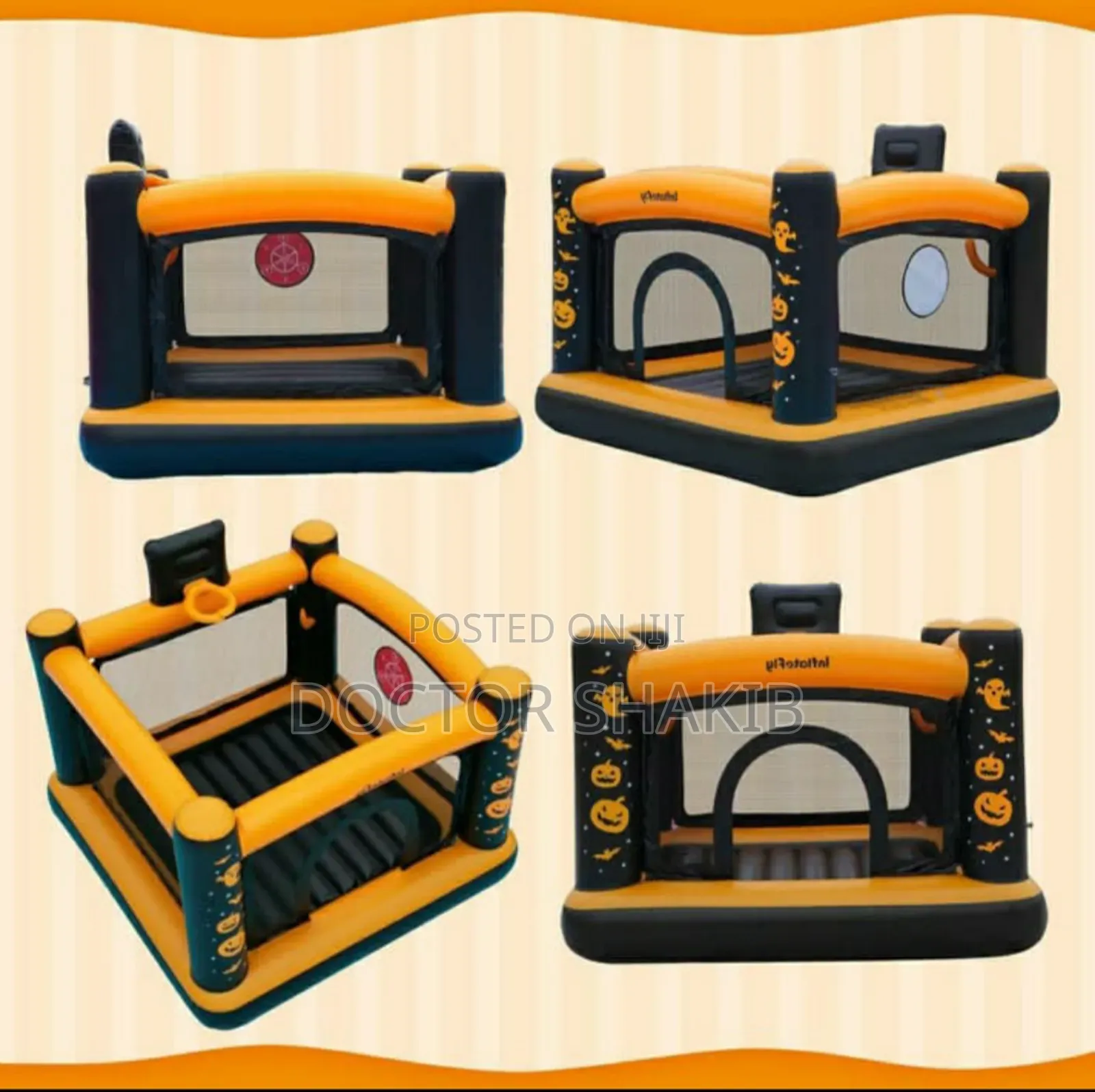 Brand New Halloween-Themed Inflatable Bounce House