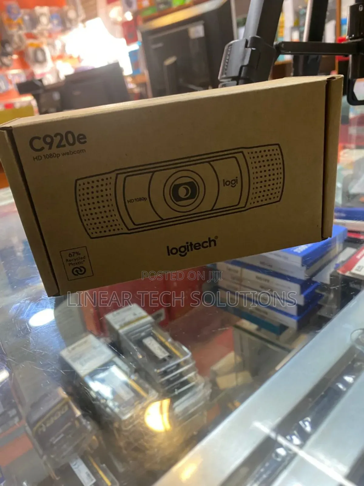 Logitech C920e Hd 1080p Webcam.