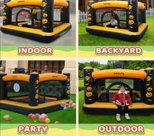 Brand New Halloween-Themed Inflatable Bounce House