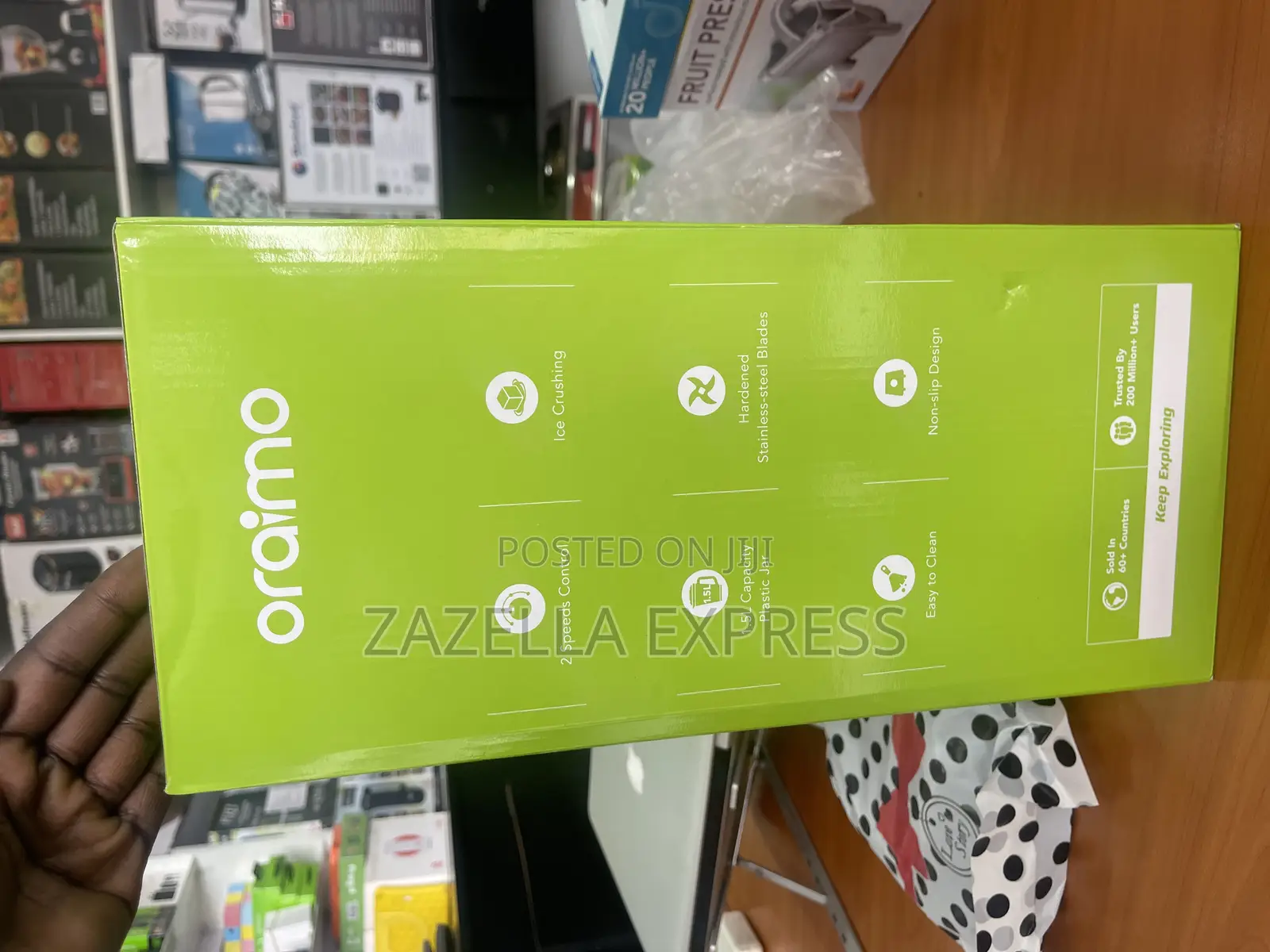 Oraimo Smart Blender.Smooth Blends,Lasting Durability